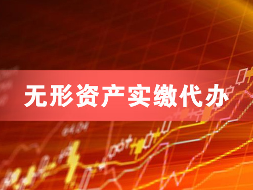 绥中无形资产实缴资本代办